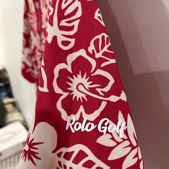 Raspberry Rolo Golf Polo - Picture 3 of 3